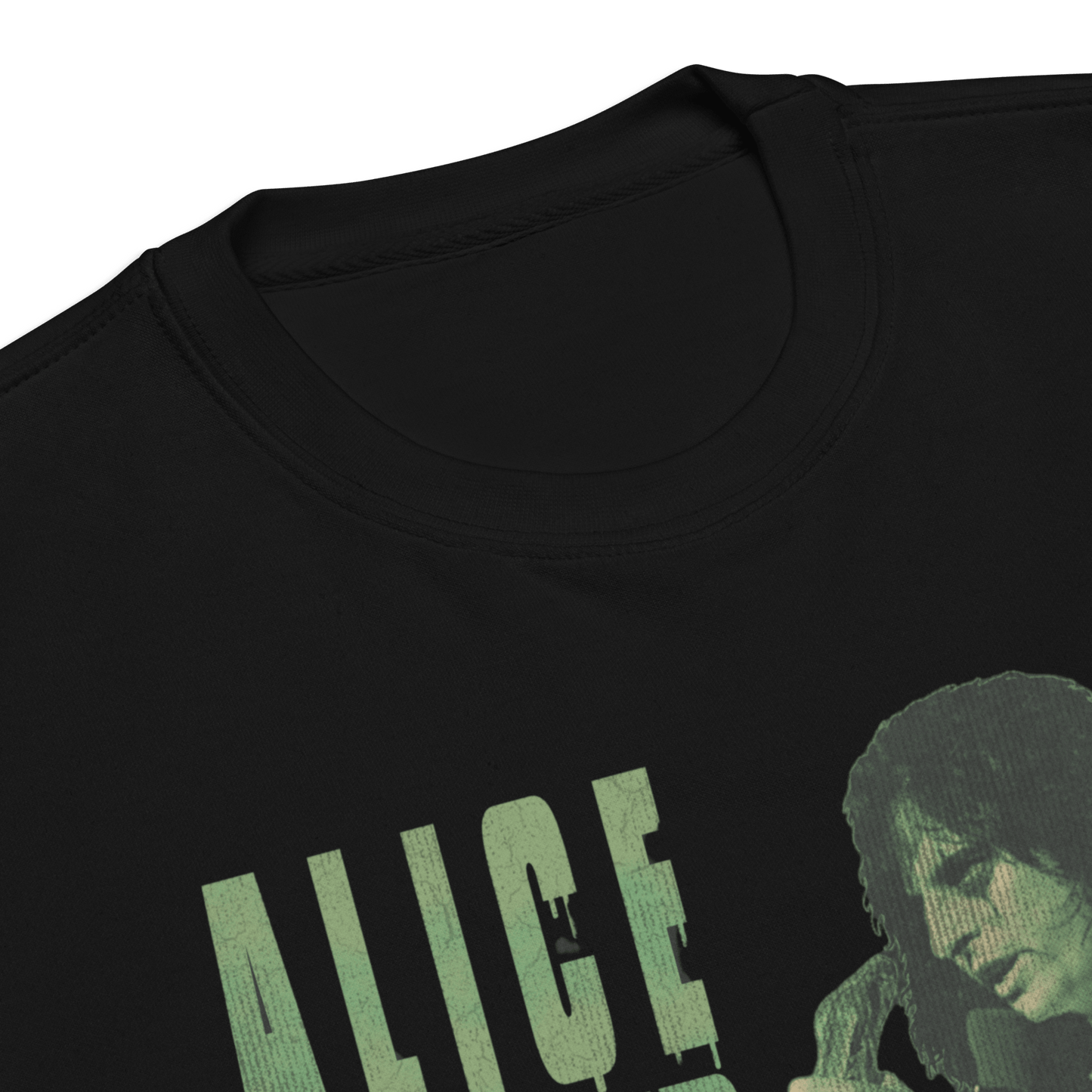 Alice Cooper Alice Cooper - Vintage 1986 Snake Drip Jumbo Print Sweatshirt