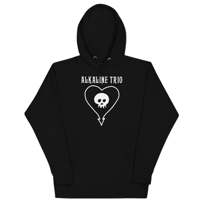 Alkaline Trio Alkaline Trio - Heart Skull Hoodie