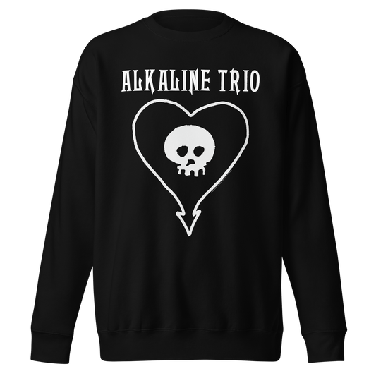 Alkaline Trio Alkaline Trio - Heart Skull Sweatshirt