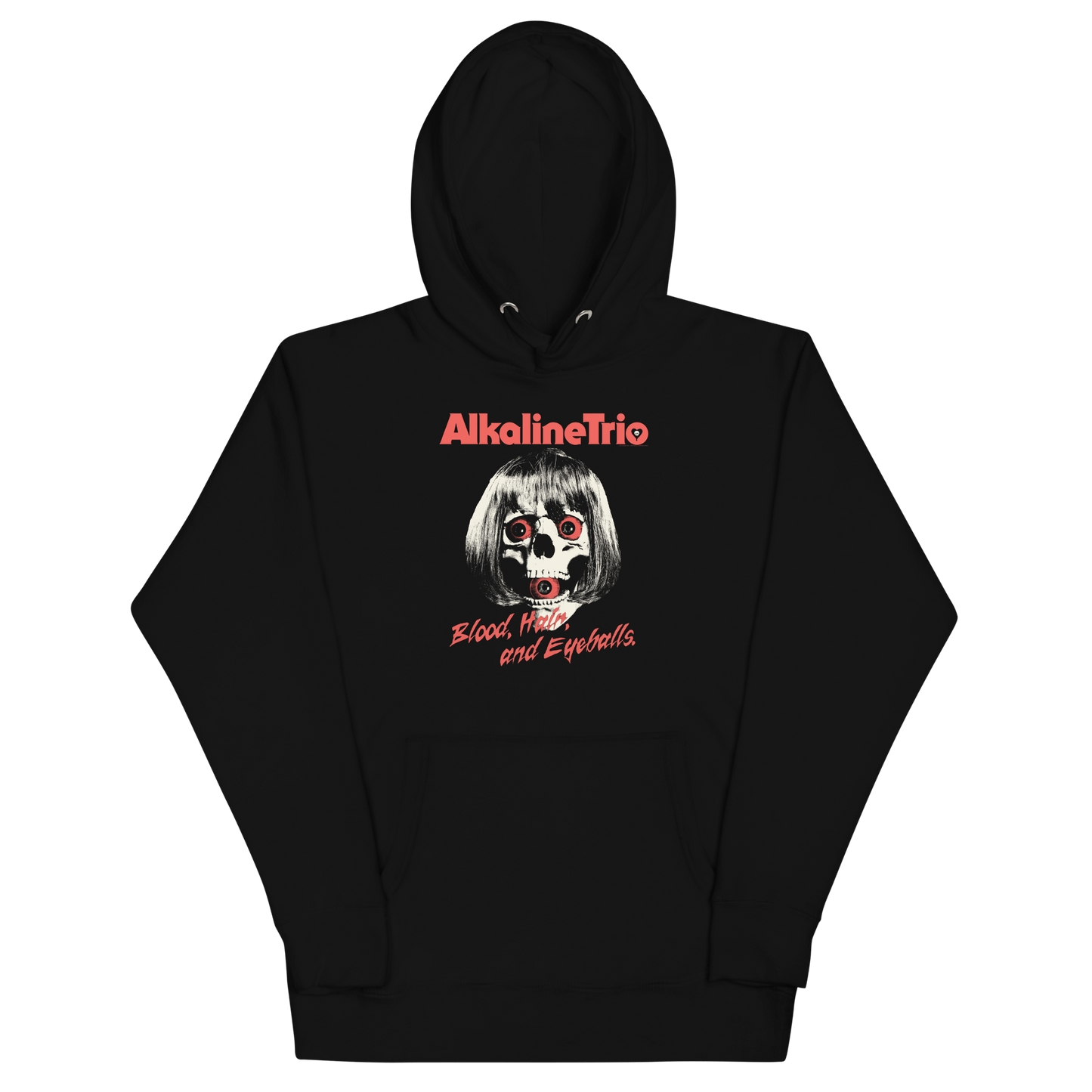 Alkaline Trio Alkaline Trio - Wig Skull Hoodie