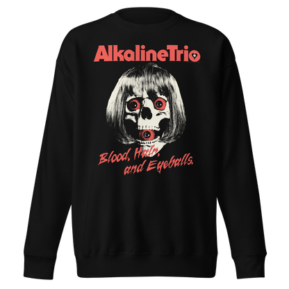 Alkaline Trio Alkaline Trio - Wig Skull Sweatshirt