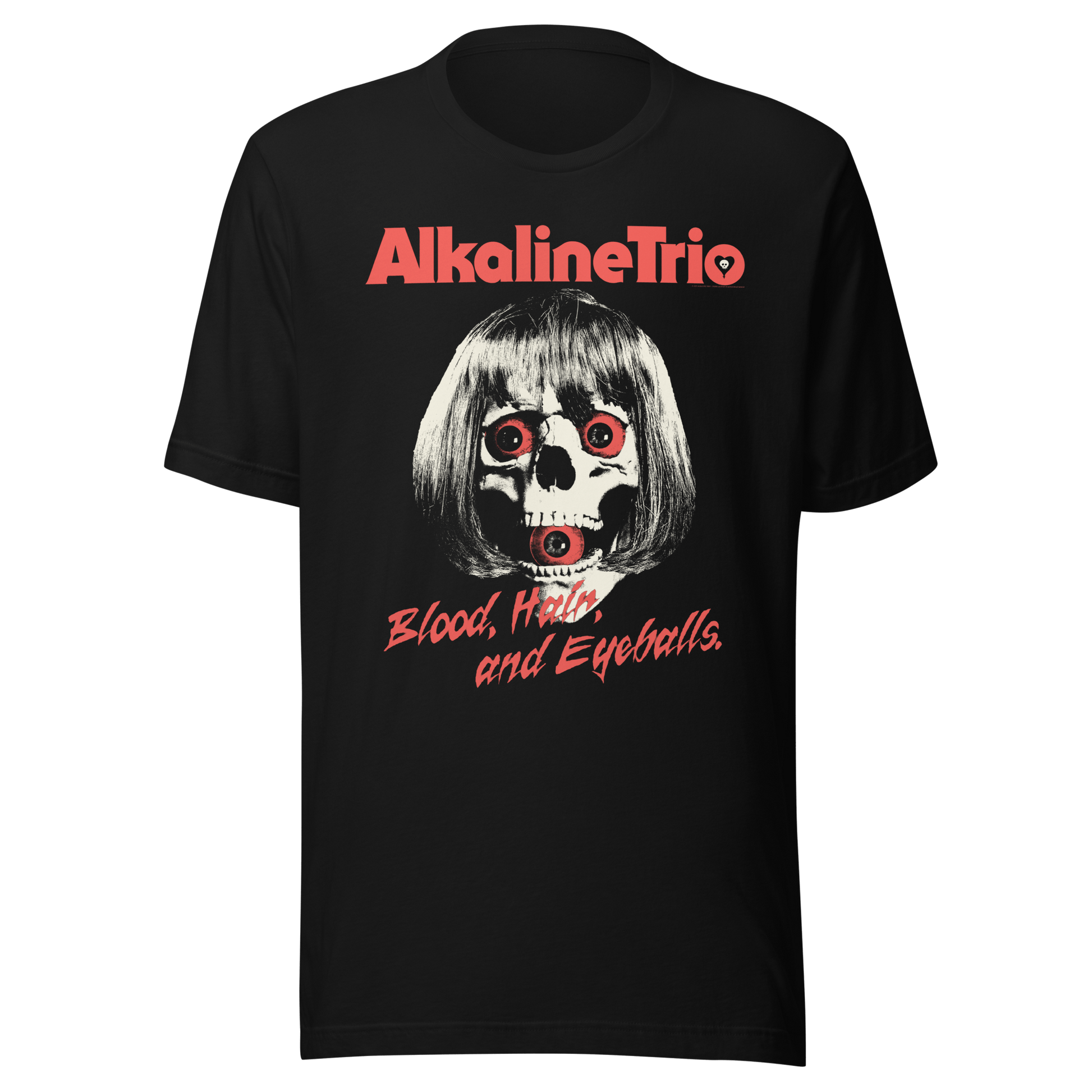 Alkaline Trio Alkaline Trio - Wig Skull T-Shirt