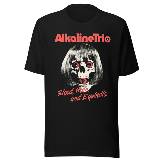 Alkaline Trio - Wig Skull T-Shirt