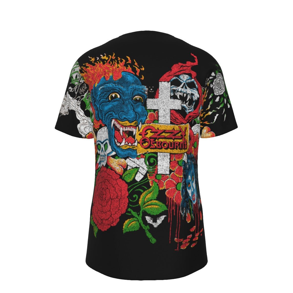 Ozzy Osbourne Ozzy Osbourne - Vintage Vault 1992 Tattoo All Over Print T-Shirt - Cotton