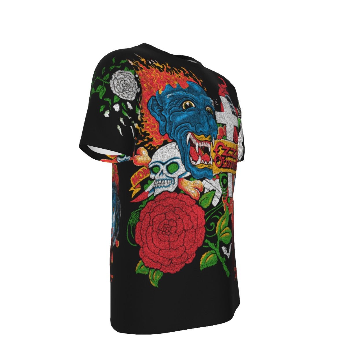 Ozzy Osbourne Ozzy Osbourne - Vintage Vault 1992 Tattoo All Over Print T-Shirt - Cotton