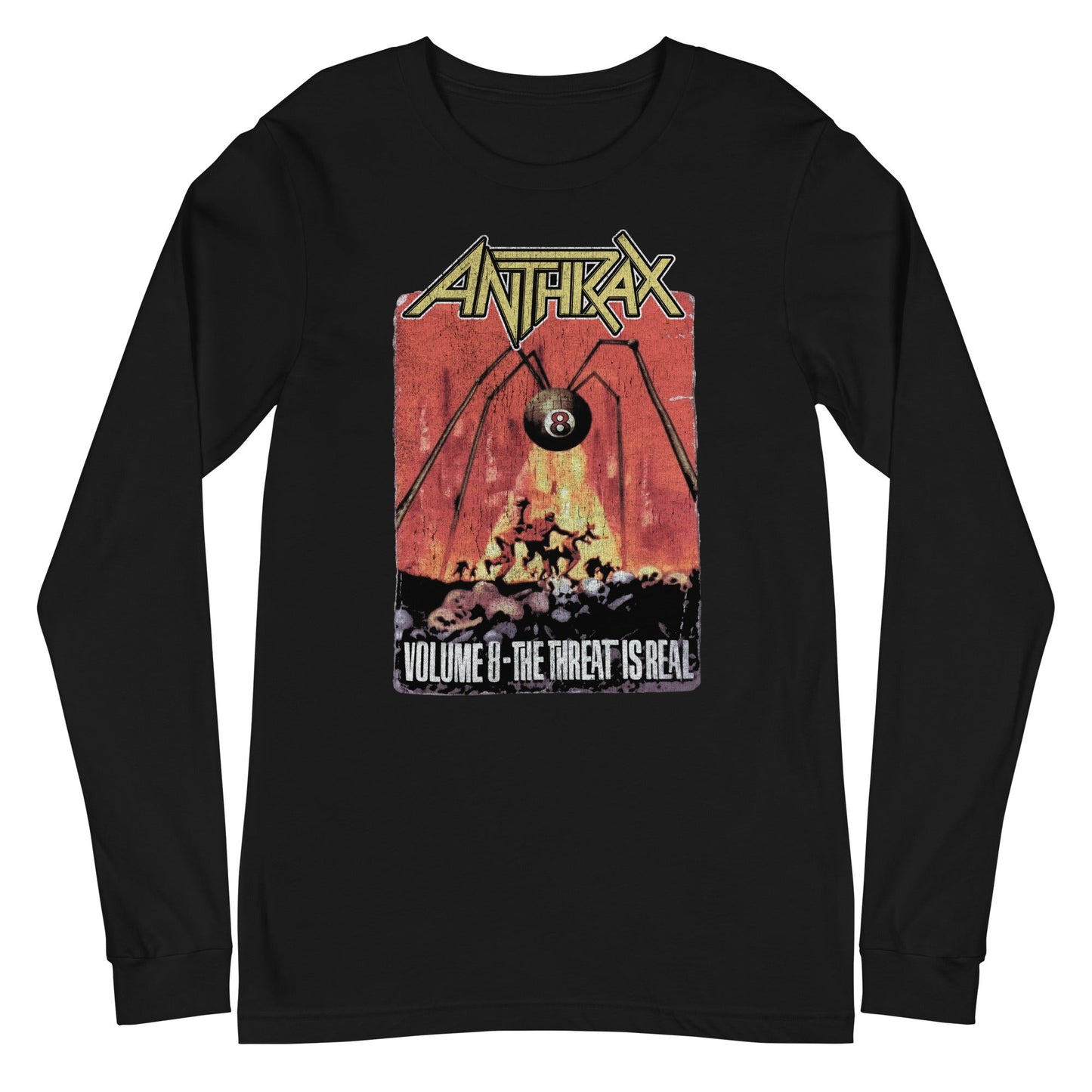 Anthrax Anthrax - The Threat Is Real Long Sleeve T-Shirt