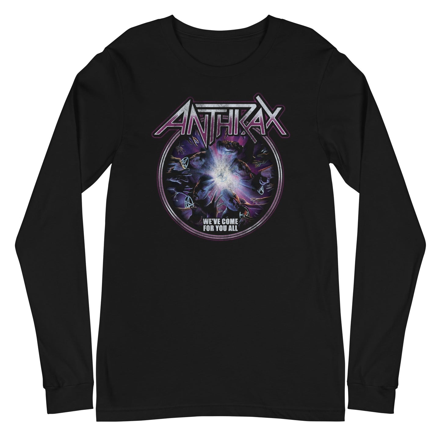 Anthrax Anthrax - We've Come For You All Long Sleeve T-Shirt