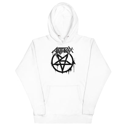 Anthrax Anthrax - Pentagram Logo Hoodie