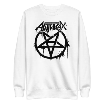 Anthrax Anthrax - Pentagram Logo Sweatshirt