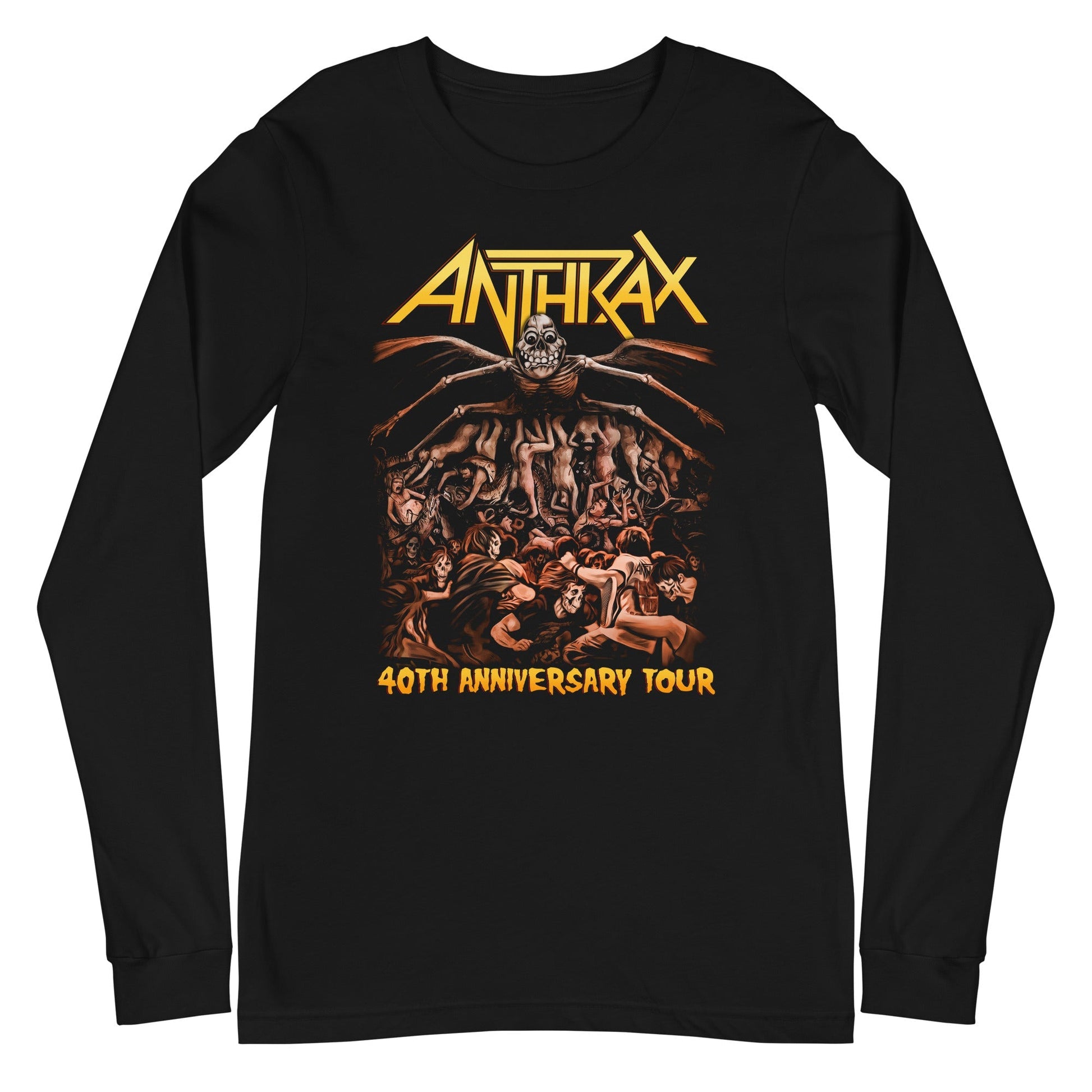 Anthrax Anthrax - 40th Anniversary Tour Long Sleeve T-Shirt