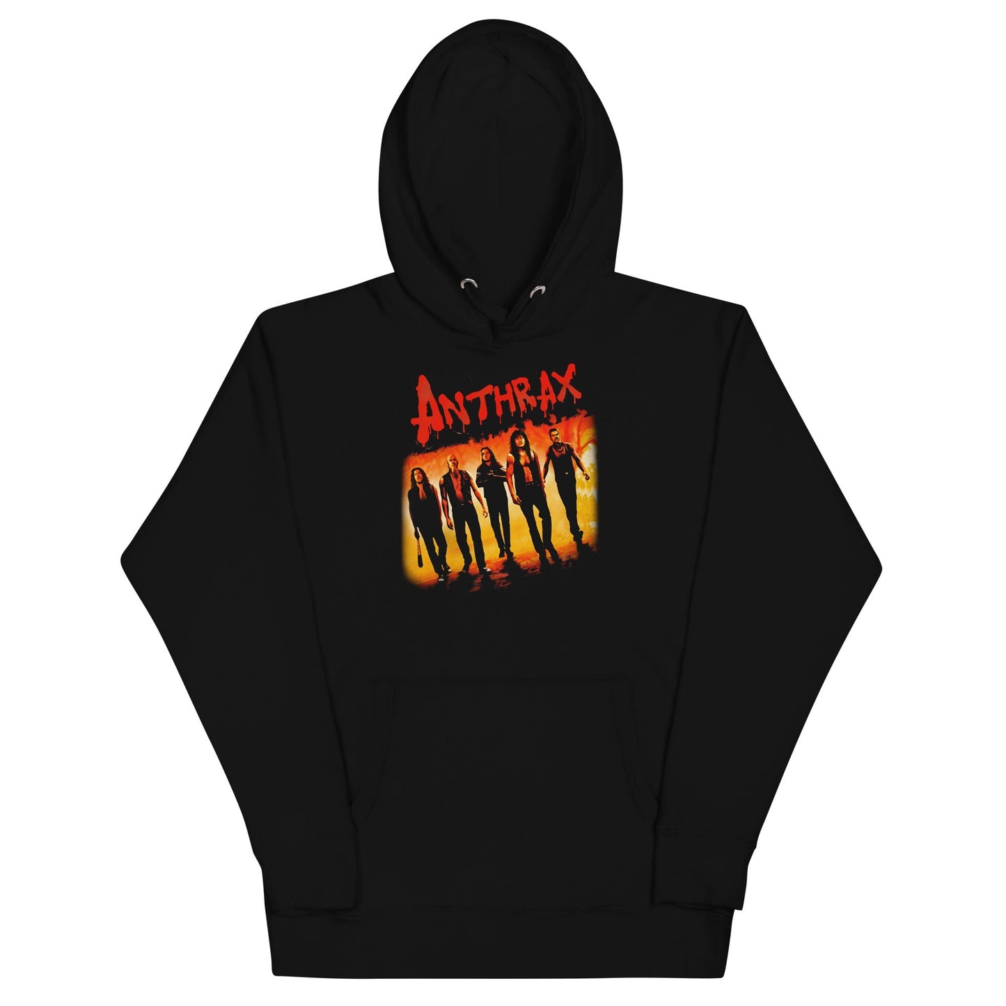 Anthrax Anthrax - Slanted Band Hoodie