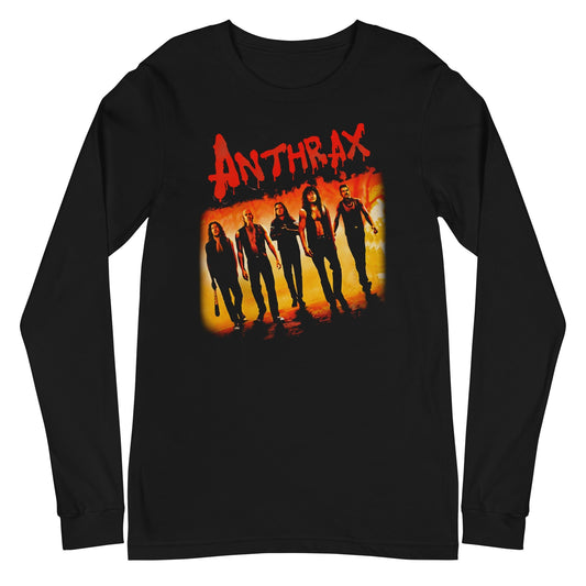 Anthrax Anthrax - Slanted Band Long Sleeve T-Shirt