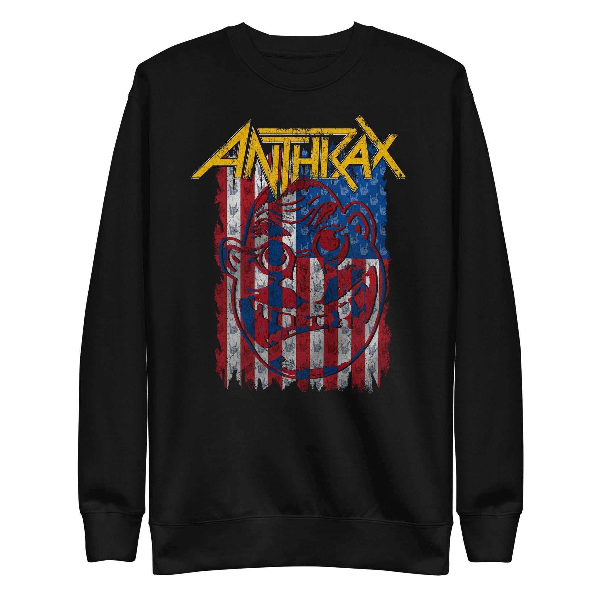 Anthrax Anthrax - American Flag Sweatshirt