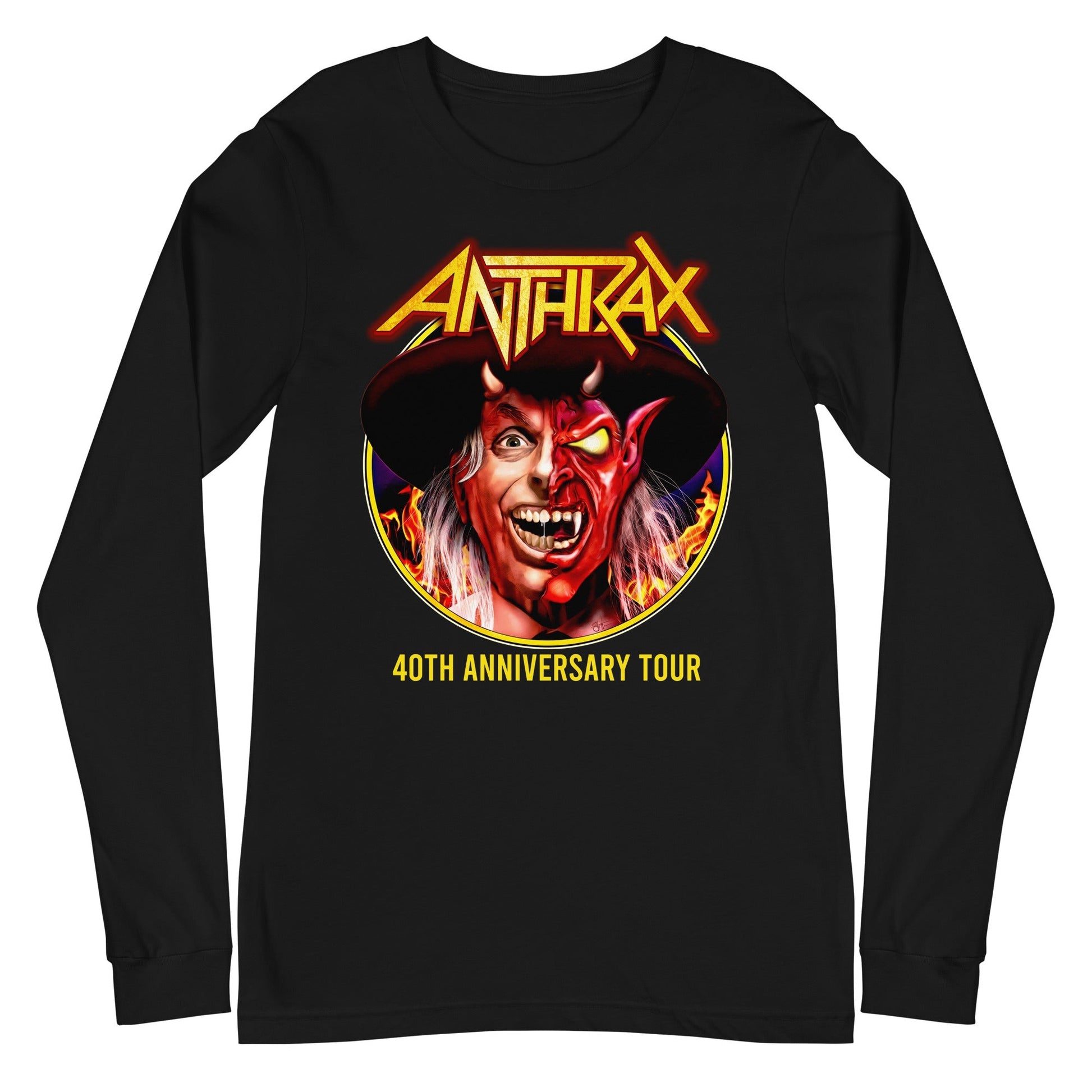 Anthrax Anthrax - Half Devil Long Sleeve T-Shirt