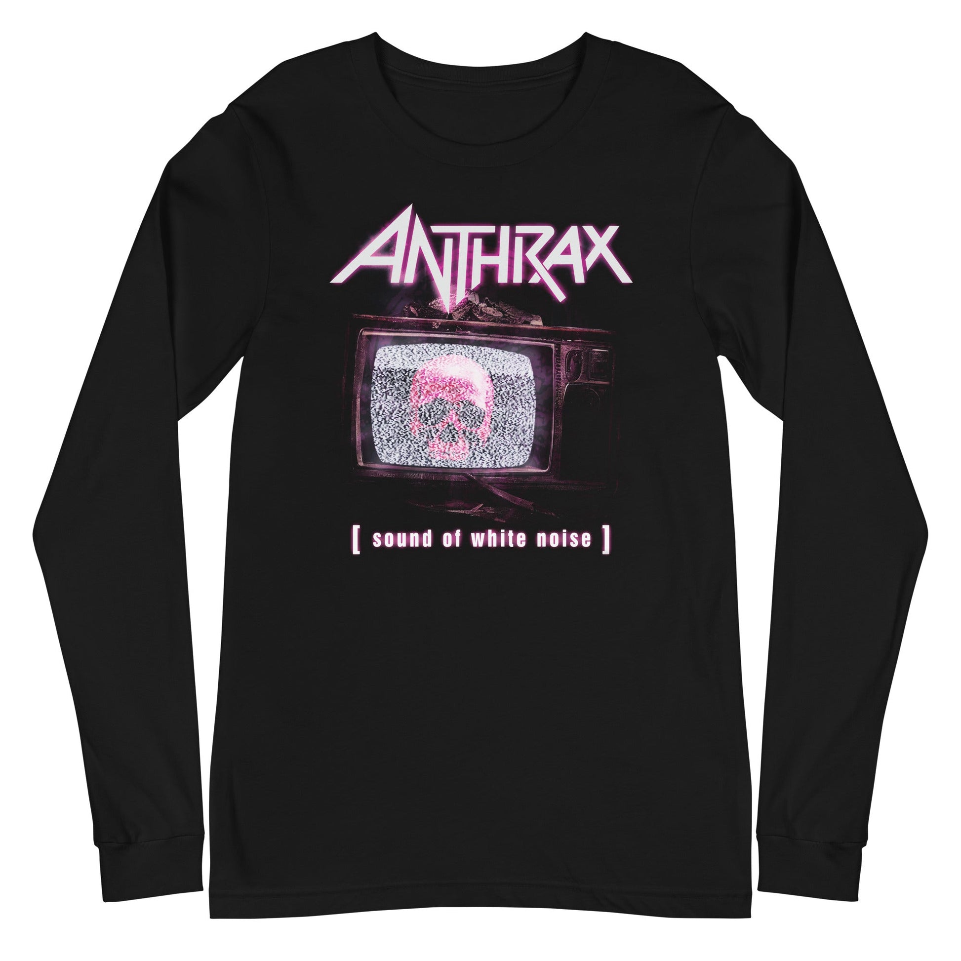 Anthrax Anthrax - Skull TV Long Sleeve T-Shirt