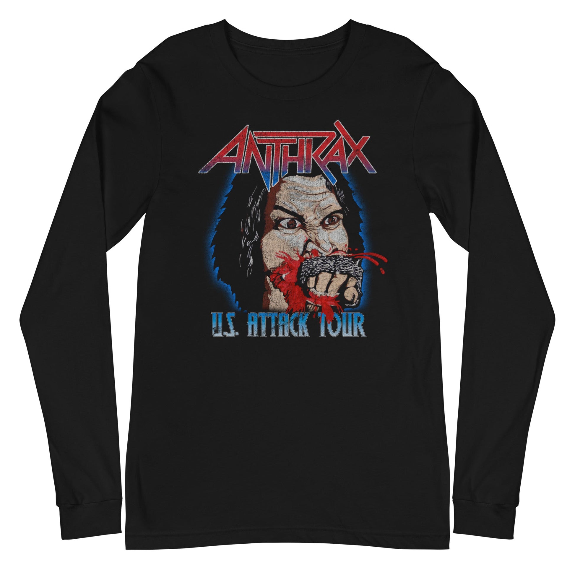 Anthrax Anthrax - US Attack Tour Long Sleeve T-Shirt