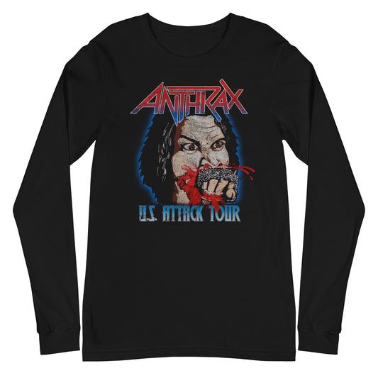 Anthrax Anthrax - US Attack Tour Long Sleeve T-Shirt