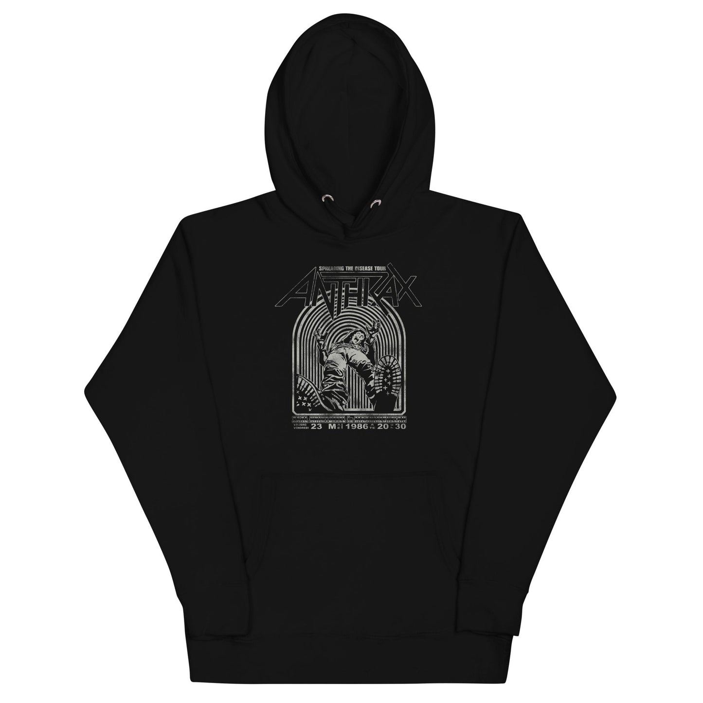Anthrax Anthrax - 1986 Tour Classic Hoodie