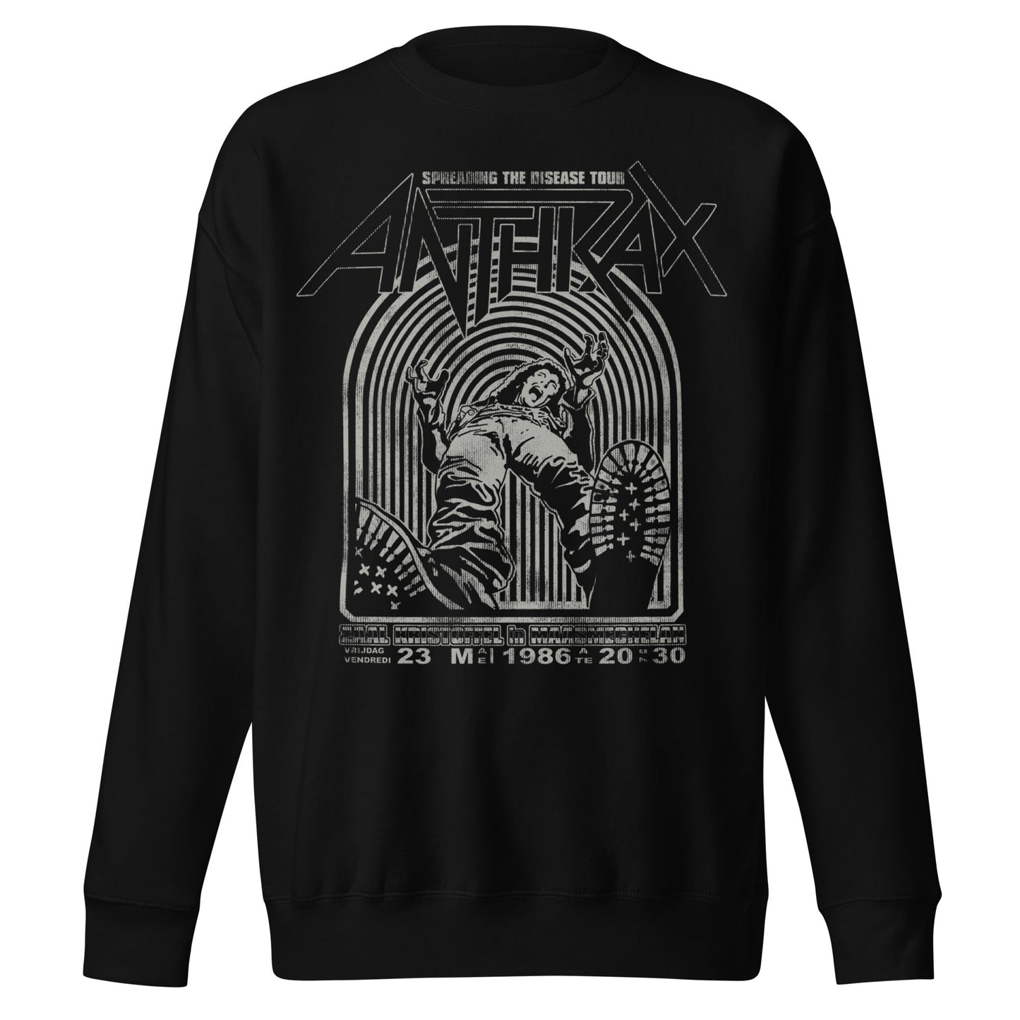 Anthrax Anthrax - 1986 Tour Jumbo Print Sweatshirt