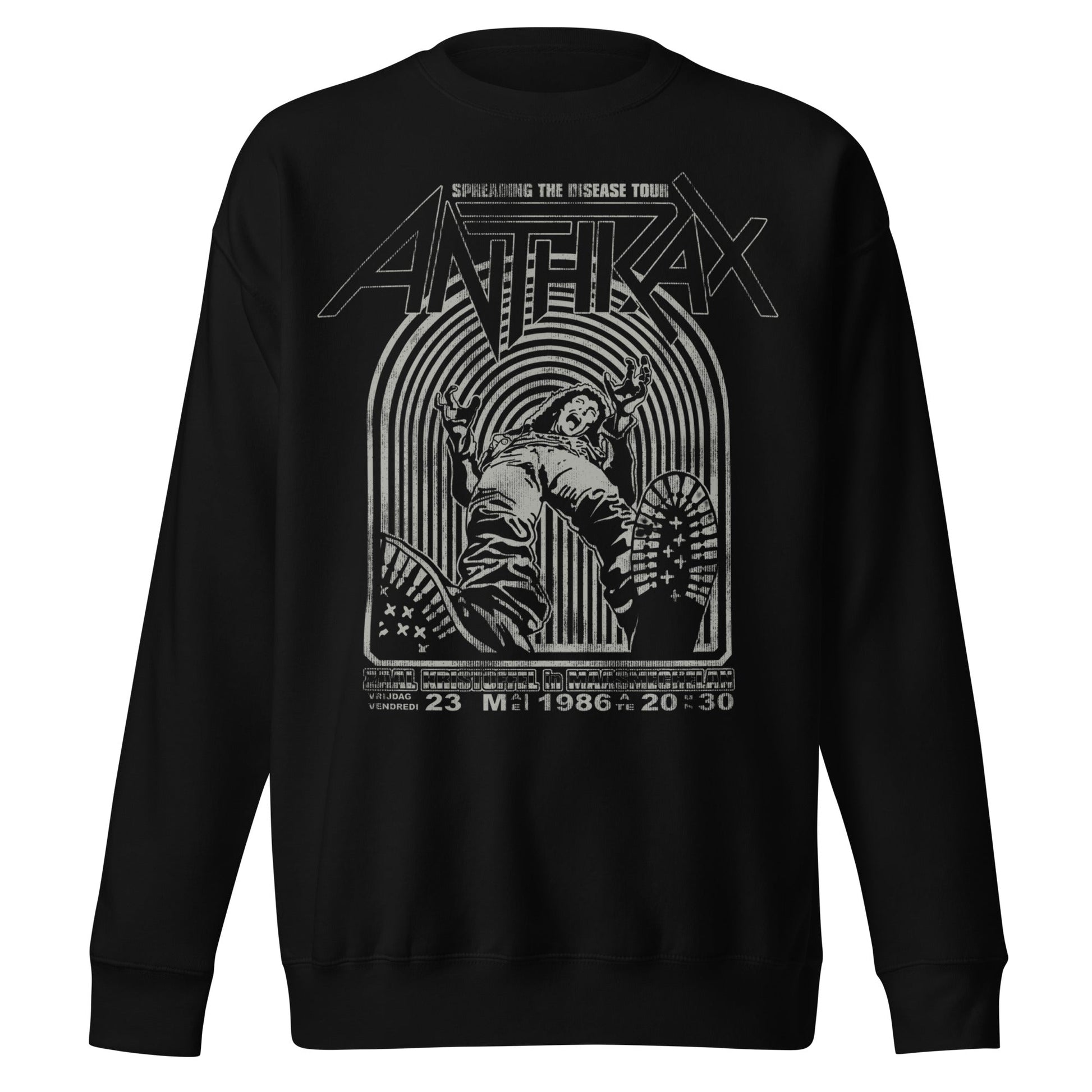Anthrax Anthrax - 1986 Tour Jumbo Print Sweatshirt
