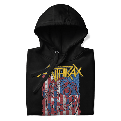Anthrax Anthrax - American Flag Hoodie