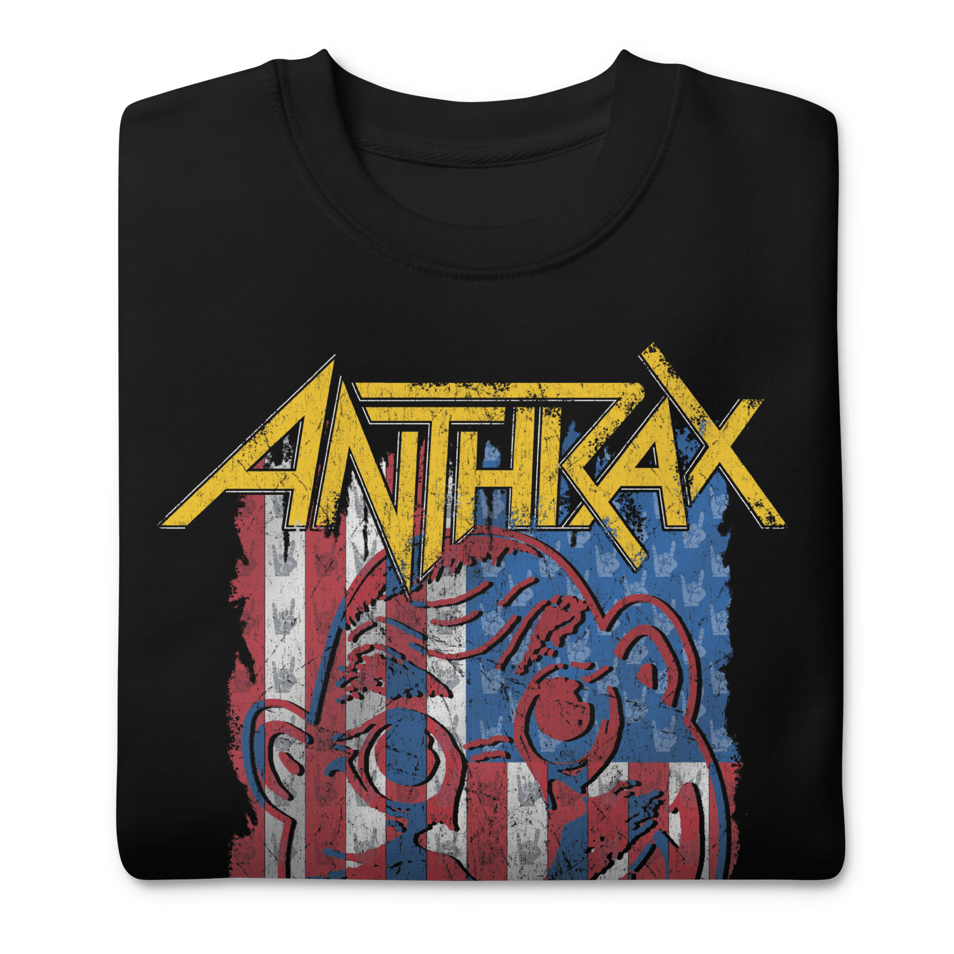 Anthrax Anthrax - American Flag Sweatshirt
