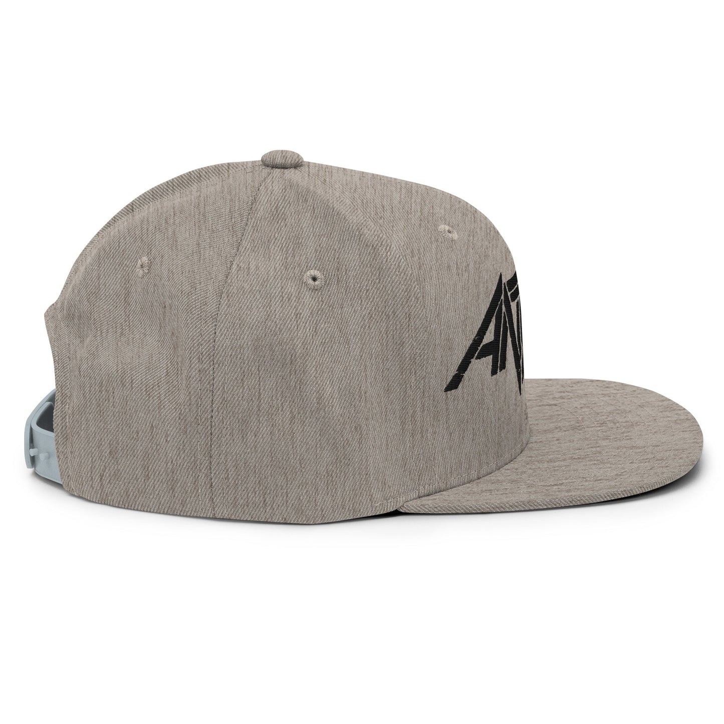 Anthrax Anthrax - Black on Gray Snapback HD Embroidered Hat