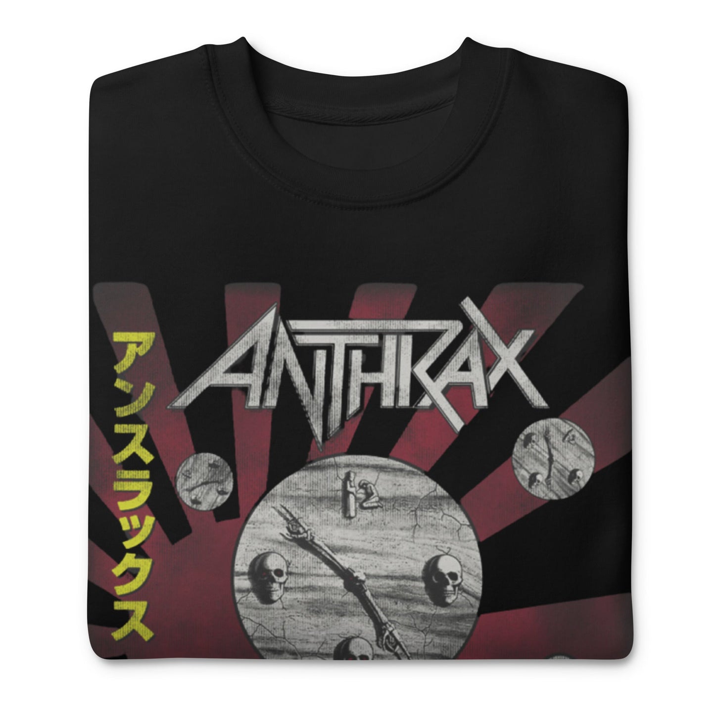 Anthrax Anthrax - Japan 91 Tour Jumbo Print Sweatshirt