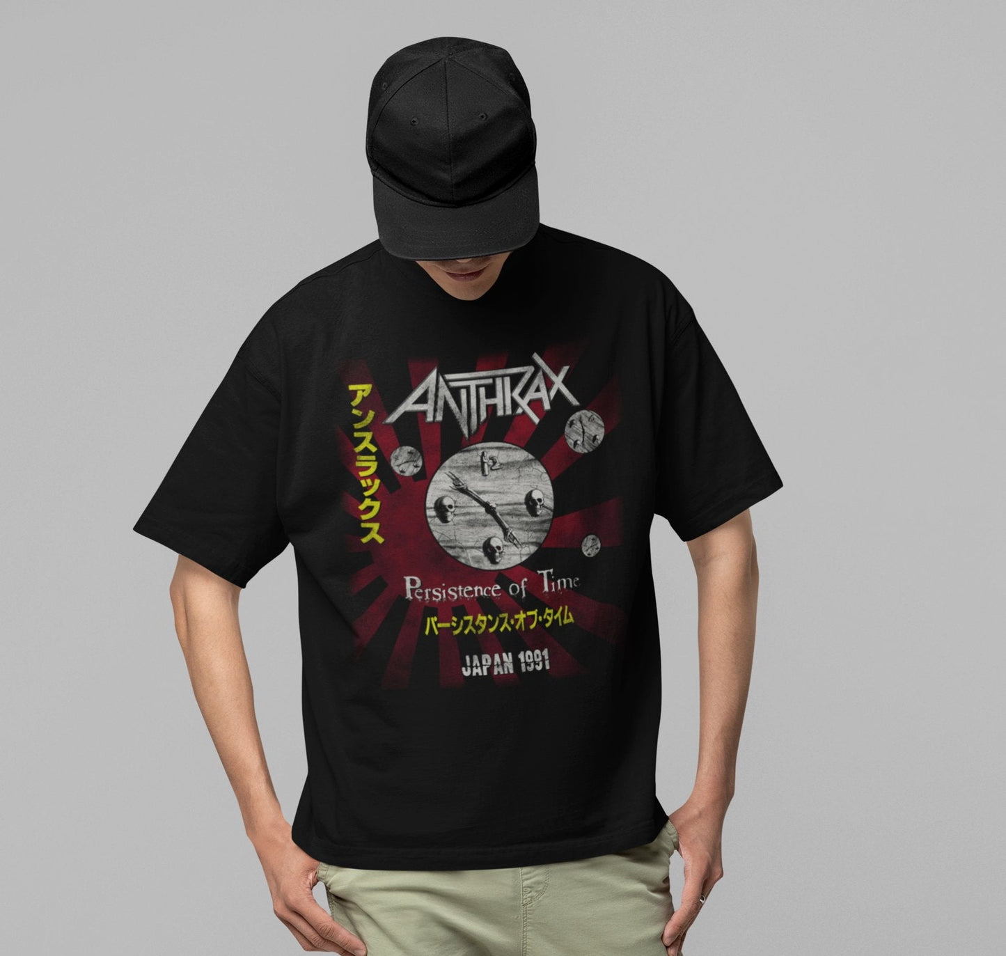 Anthrax Anthrax - Japan 91 Tour Jumbo Print T-Shirt
