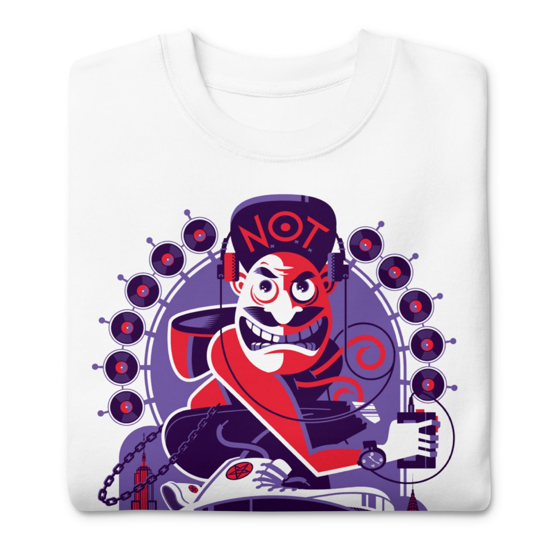 Anthrax Anthrax - New York 81 Jumbo Print Sweatshirt