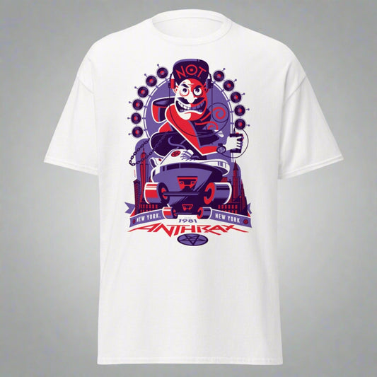 Anthrax Anthrax - New York 81 Tour Jumbo Print T-Shirt