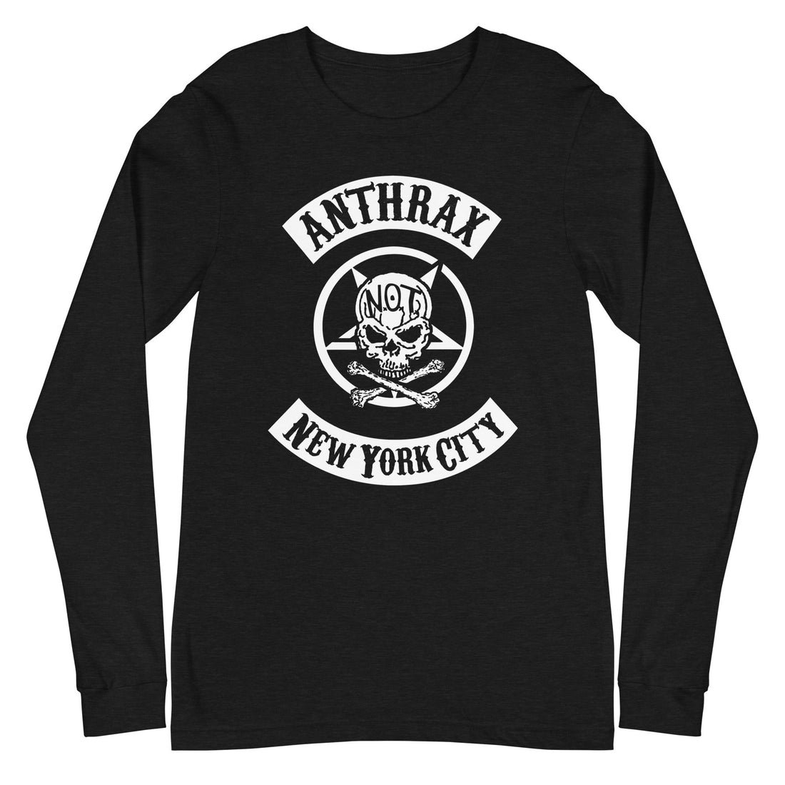 Anthrax - New York City Long Sleeve T-Shirt ANTH1002LST | Rockabilia ...