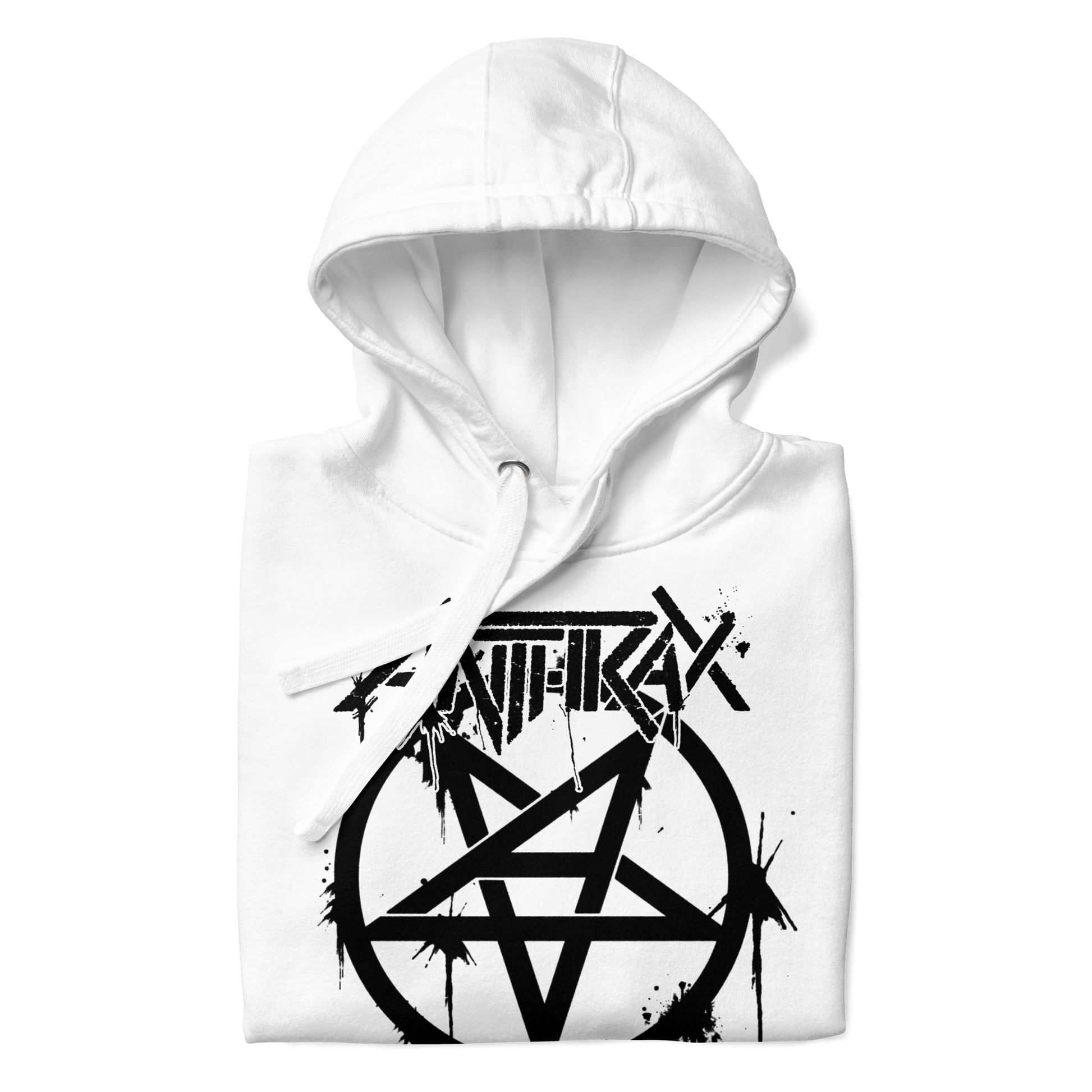 Anthrax Anthrax - Pentagram Logo Hoodie