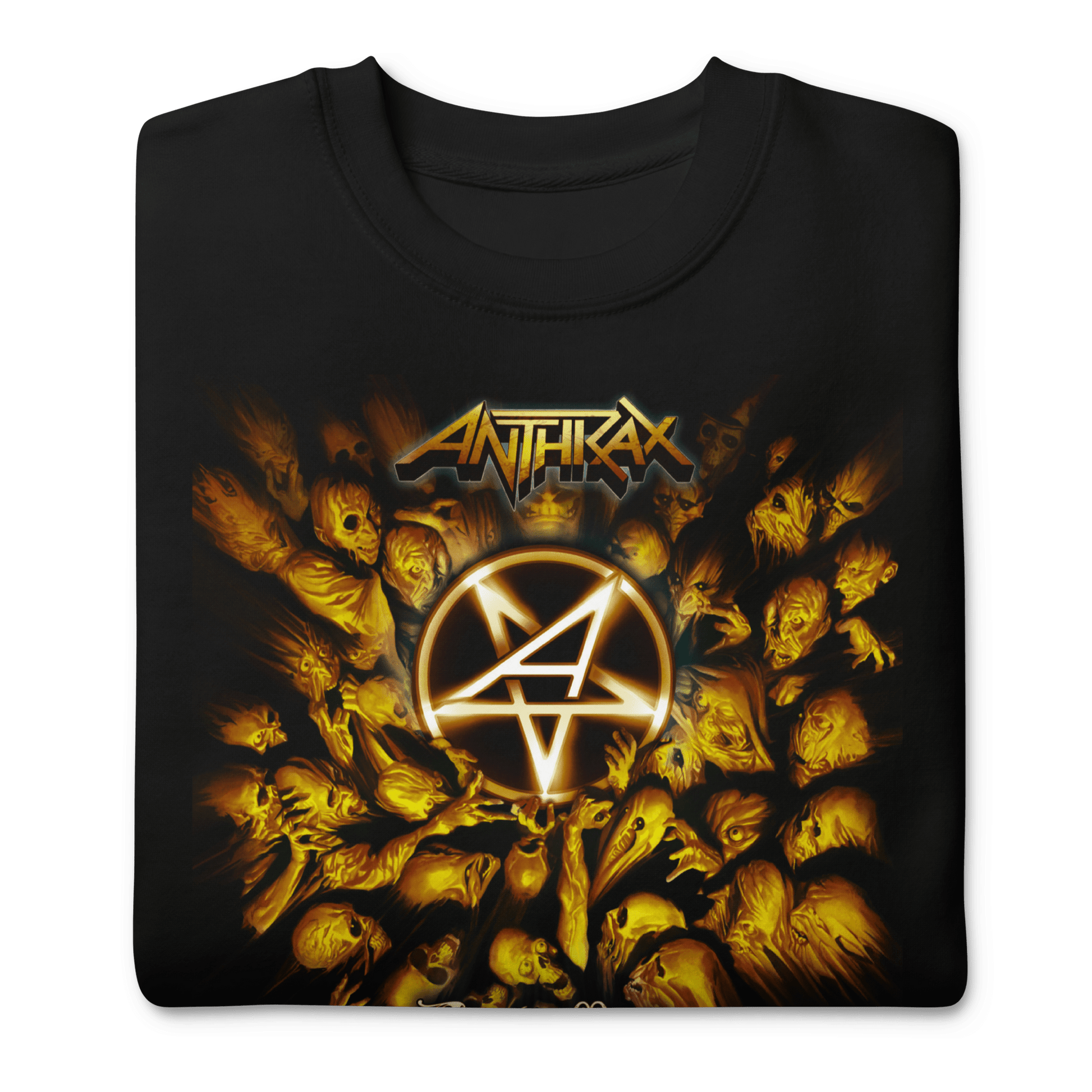 Anthrax Anthrax - Pentagram Logo Sweatshirt