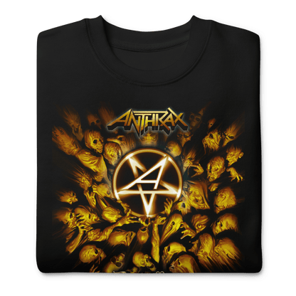 Anthrax Anthrax - Pentagram Logo Sweatshirt