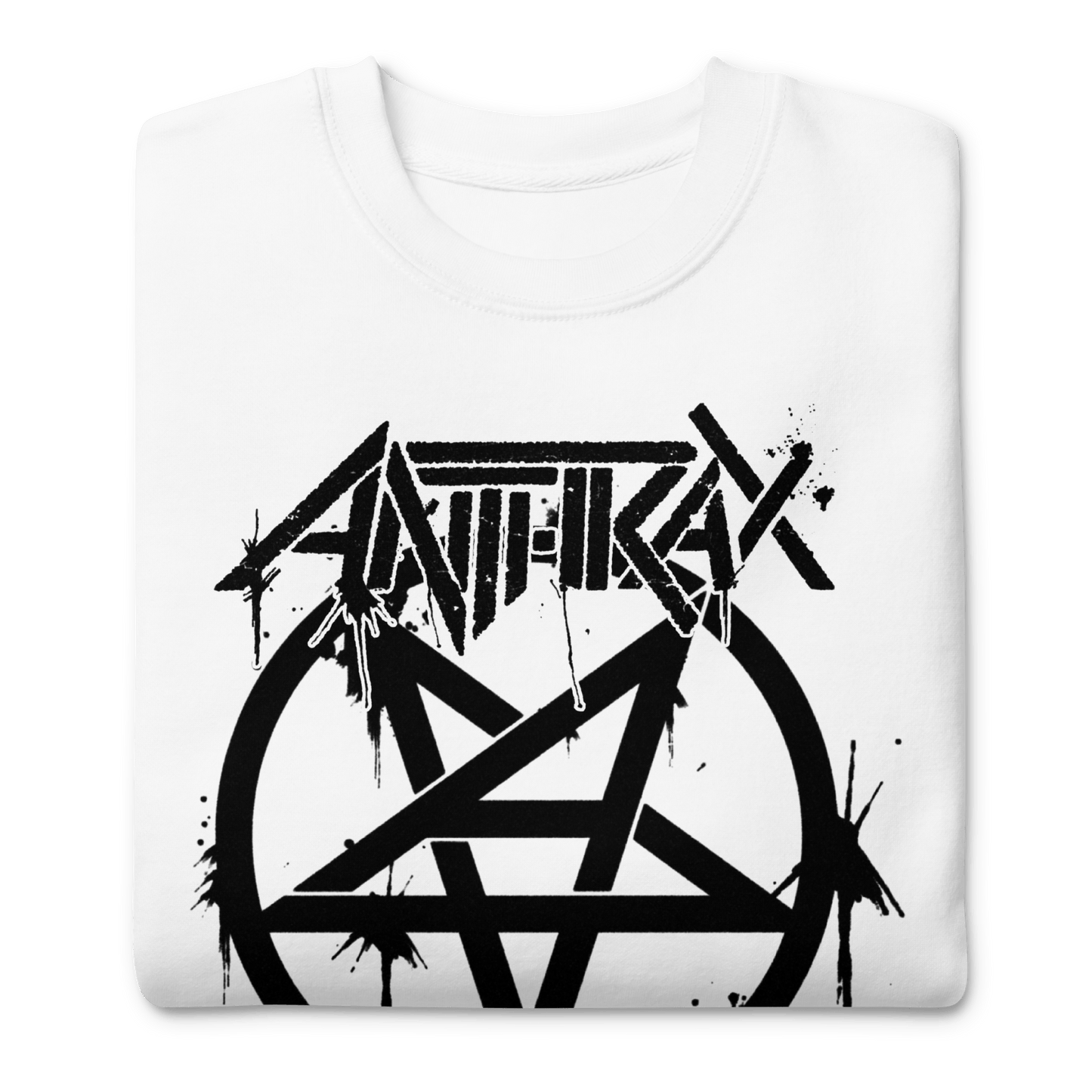 Anthrax Anthrax - Pentagram Logo Sweatshirt
