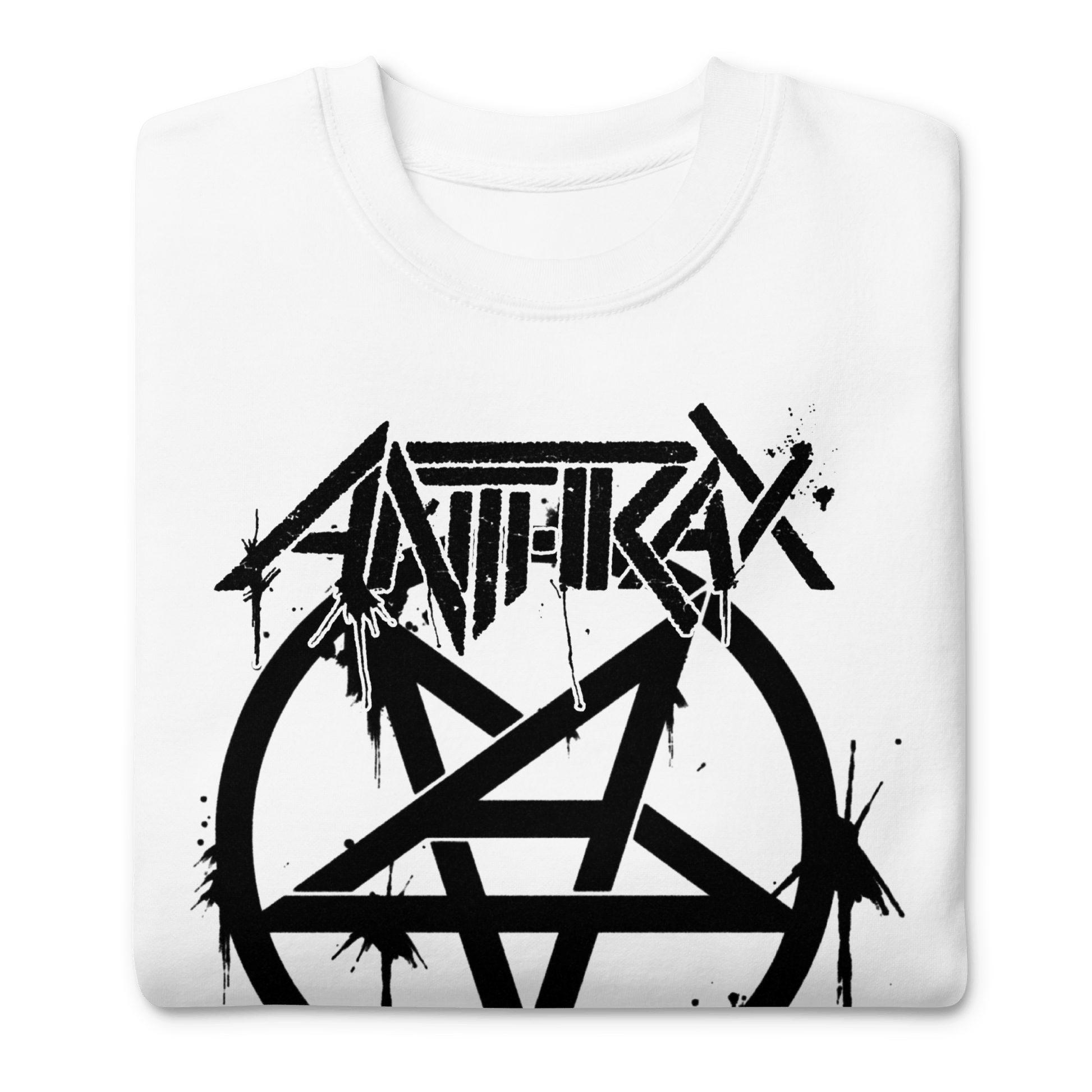 Anthrax Anthrax - Pentagram Logo Sweatshirt
