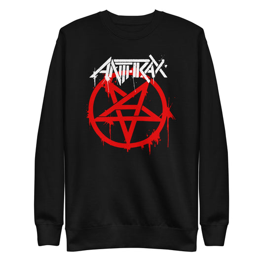 Anthrax Anthrax - Pentagram Logo Sweatshirt