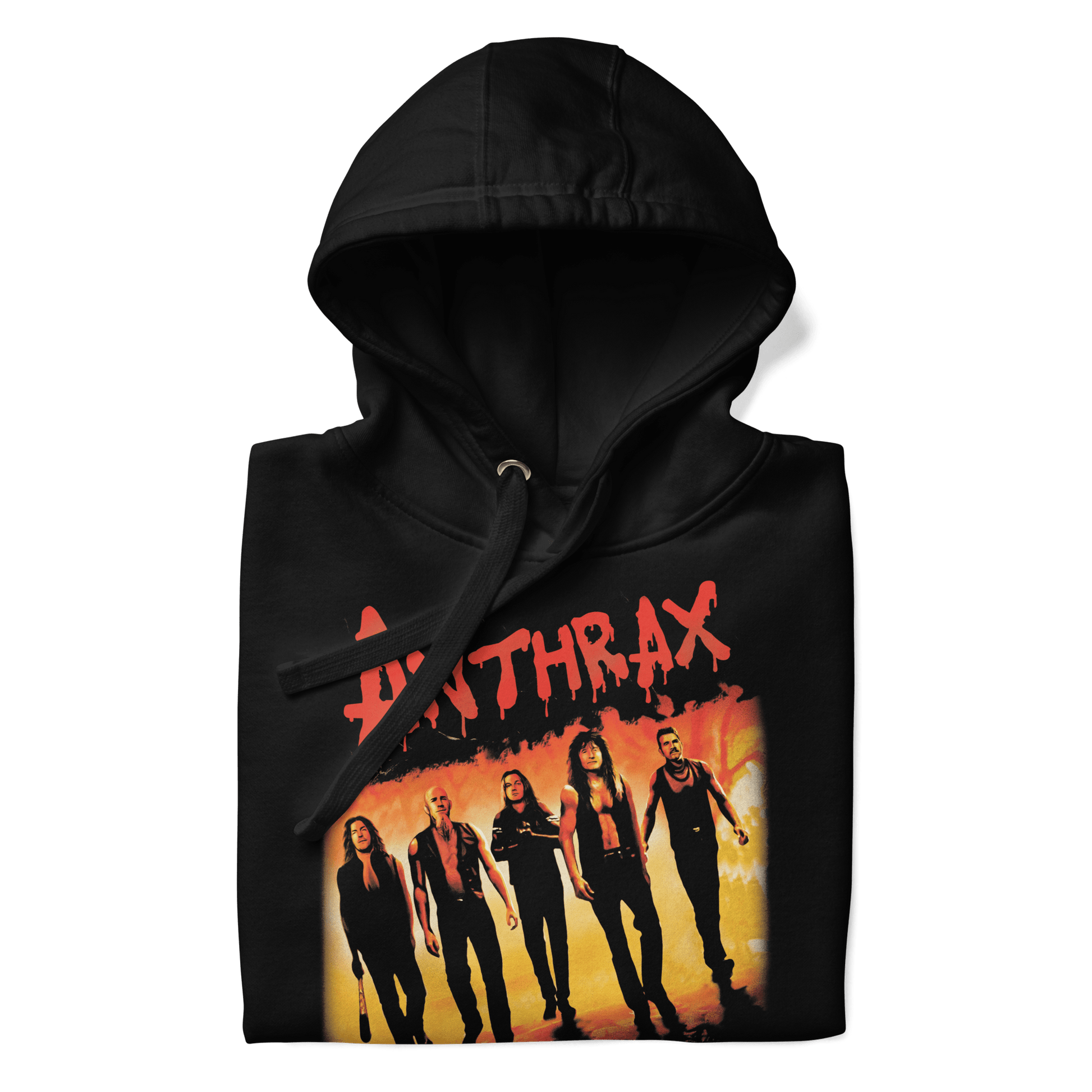 Anthrax Anthrax - Slanted Band Hoodie