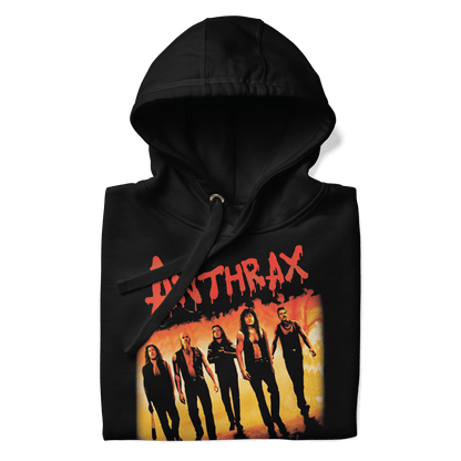 Anthrax Anthrax - Slanted Band Hoodie