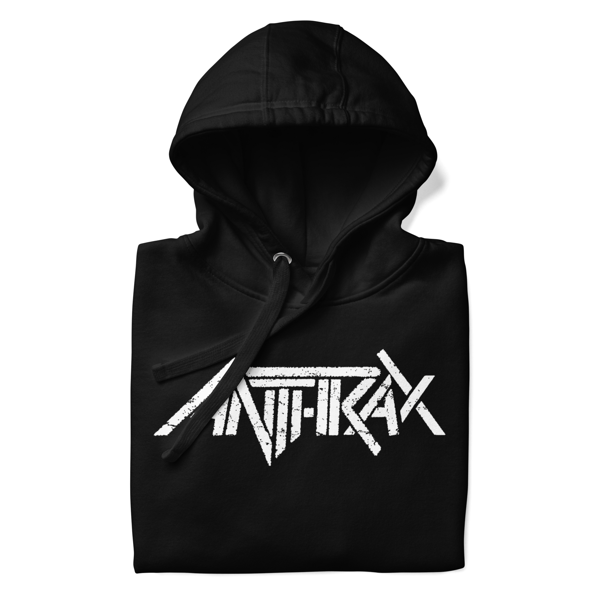 Anthrax Anthrax - White Core Logo Hoodie