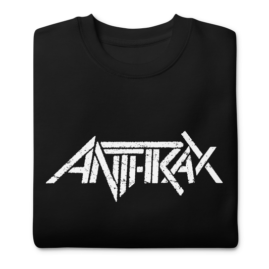 Anthrax Anthrax - White Core Logo Sweatshirt
