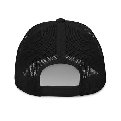Anthrax Anthrax - White on Black Trucker HD Embroidered Hat