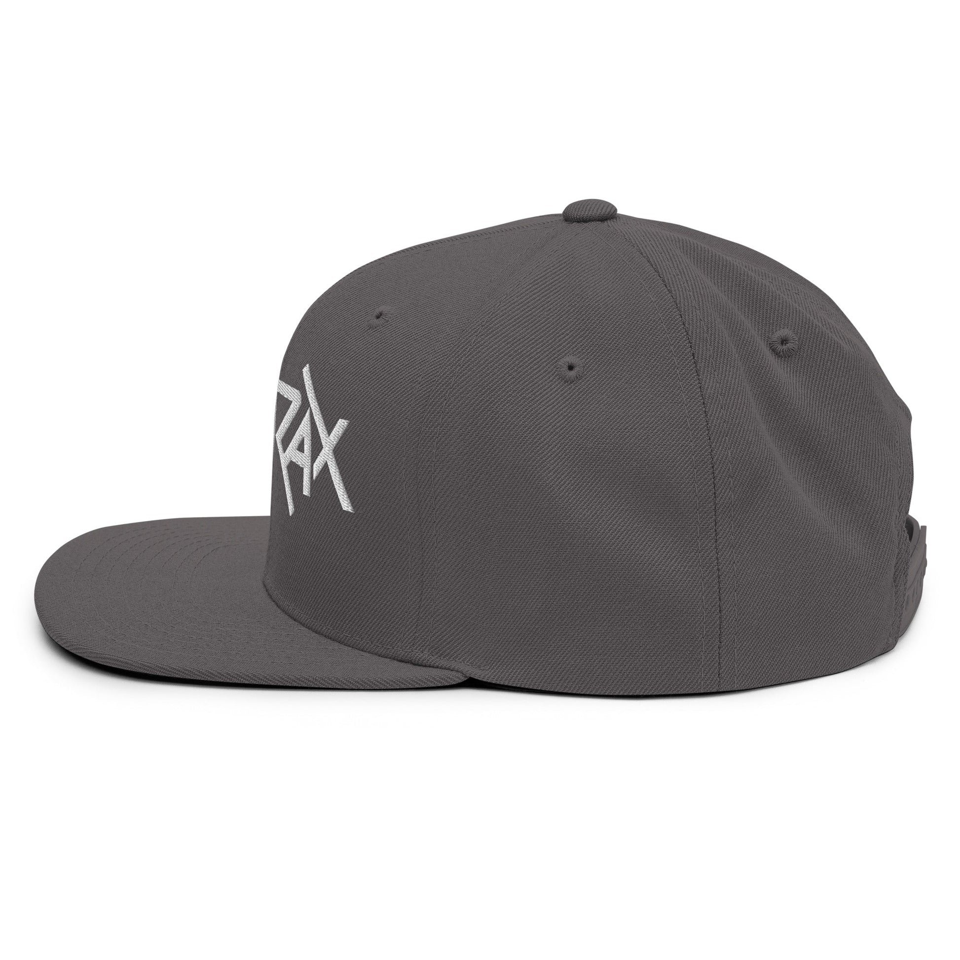 Anthrax Anthrax - White on Gray Snapback HD Embroidered Hat