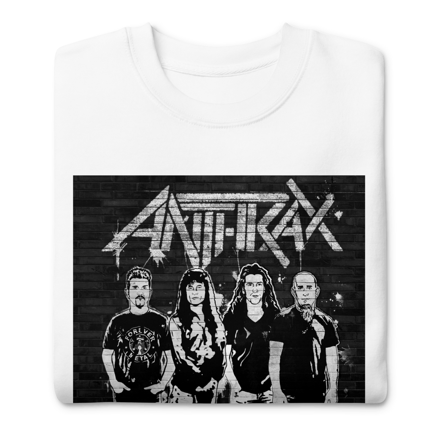 Anthrax Anthrax - With the Band Sweatshirt