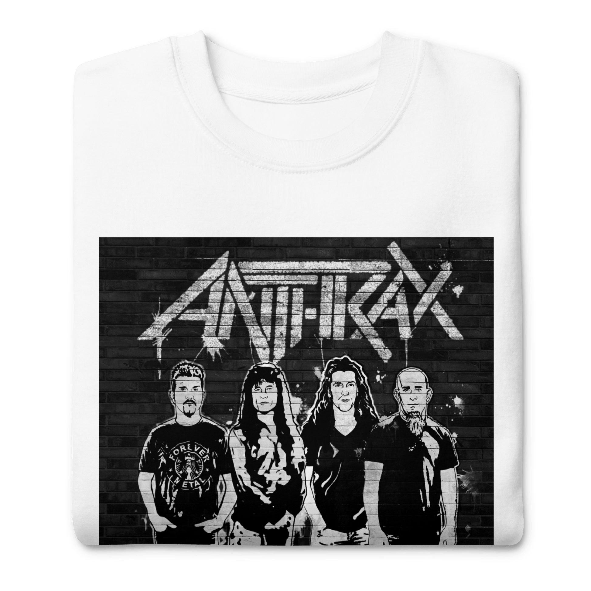 Anthrax Anthrax - With the Band Sweatshirt