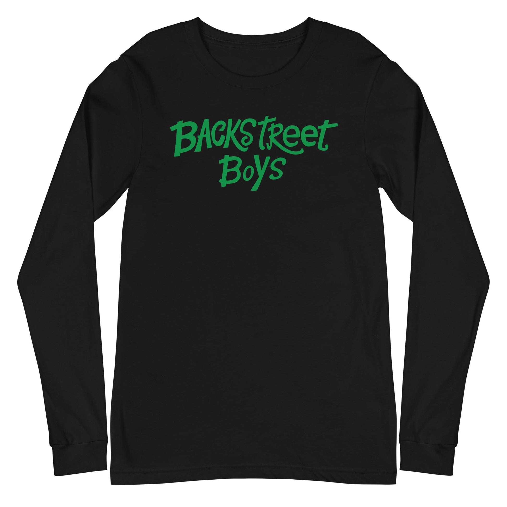 Backstreet Boys Backstreet Boys - Green Logo Long Sleeve T-Shirt