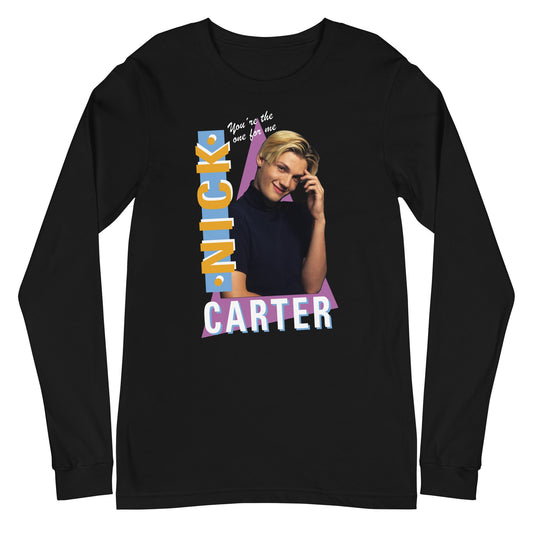 Backstreet Boys Backstreet Boys - Nick Carter Long Sleeve T-Shirt