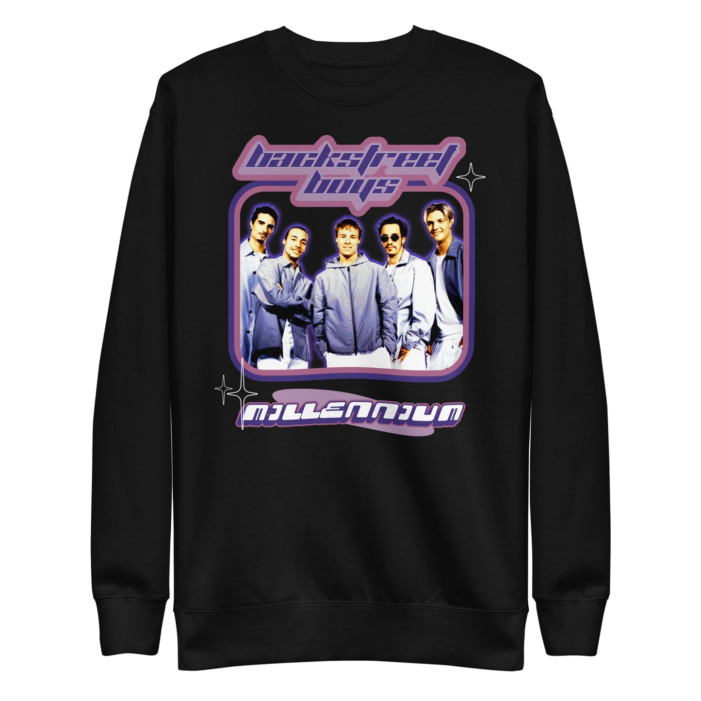 Backstreet Boys Backstreet Boys - Purple Y2K Sweatshirt