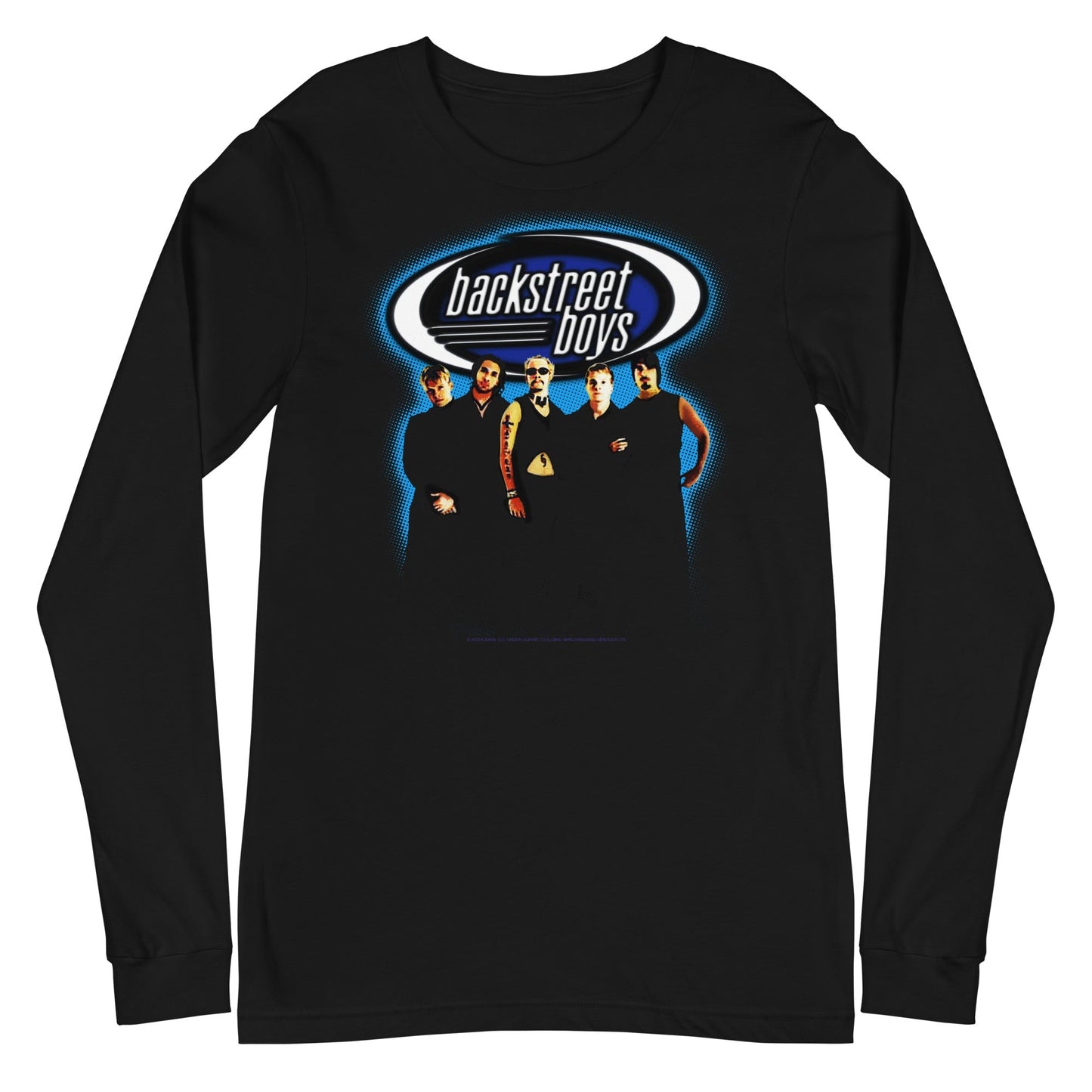 Backstreet Boys Backstreet Boys - Blue Glow Long Sleeve T-Shirt